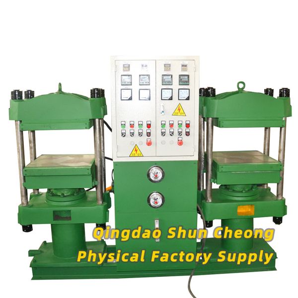 Automatic Control Rubber Vulcanizing Press Machine with Digital Temperature Display and High Quality 45 Steel Frame