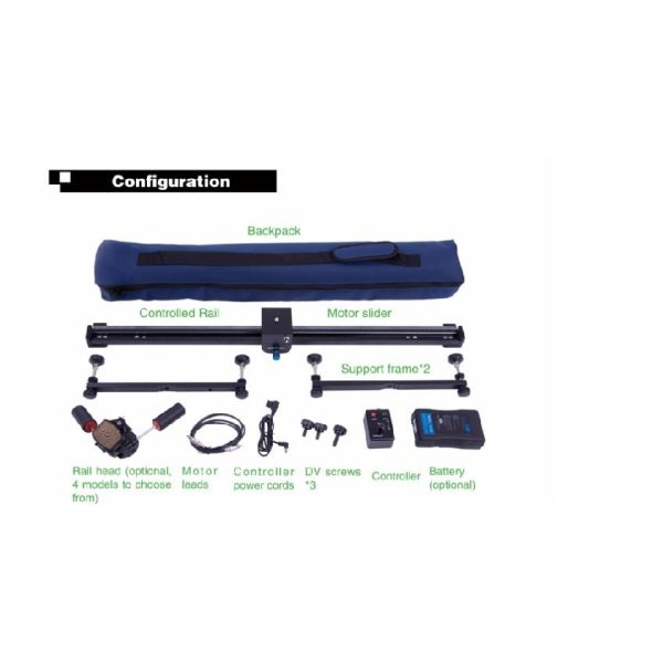 Wondlan Wired Electrically controlled Slider Dolly Track Rail 150cm w/ for DSLR camera