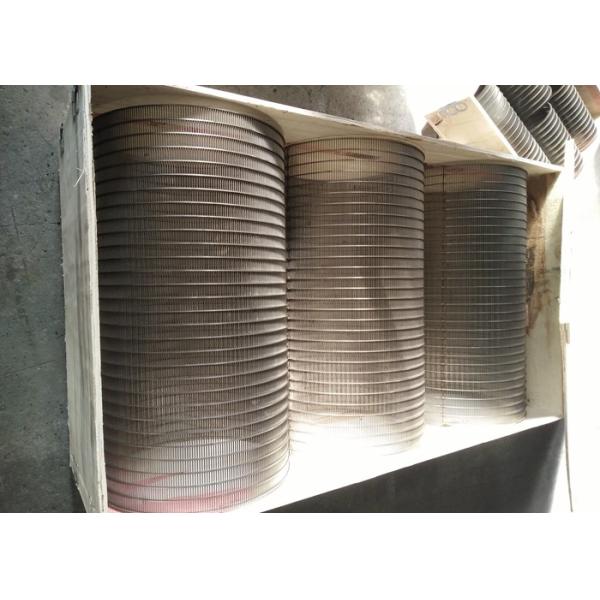 Professional Rotary Drum Screen , Heat Resistant Wire Strainer Basket
