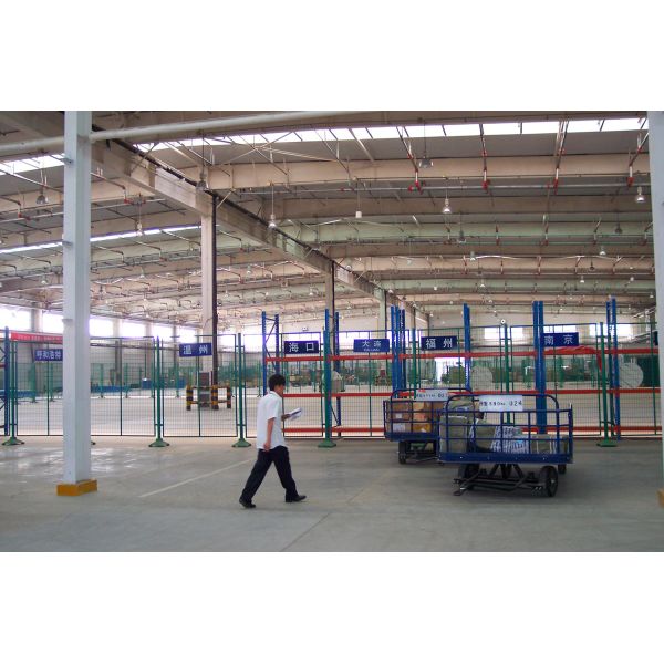 Large Span Prefabricated Construction Design Steel Structure Logistics Warehouse