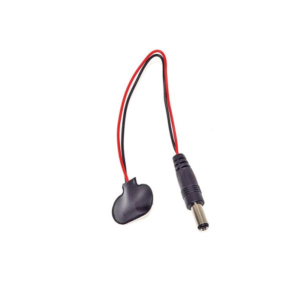 T Type 9V Battery Power Connector With DC 2.1mm Plug