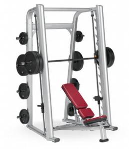 Buy cheap Comprehensive Trainer Fitness Smith Machine Squat Rack Gym Row Machine product