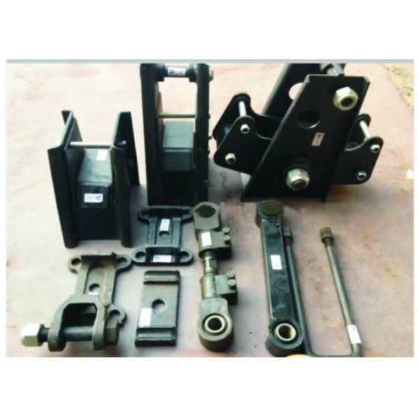 Leaf Spring Tri Axle Trailer Suspension 10mm Hole