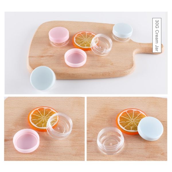 Small Refillable Empty Bottle Travel Kit , 9 Pcs Leak Proof Travel Bottles