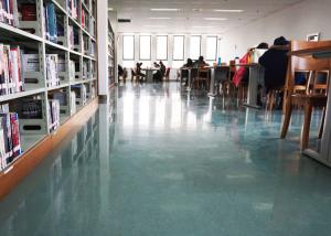 Buy cheap Anti - Scratch Indoor Rubber Flooring For Educational Field / Library / Exhibition Hall product