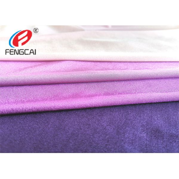 Quick Dry Wicking Four Way Stretch Polyester Lycra Spandex Fabric For Sportswear