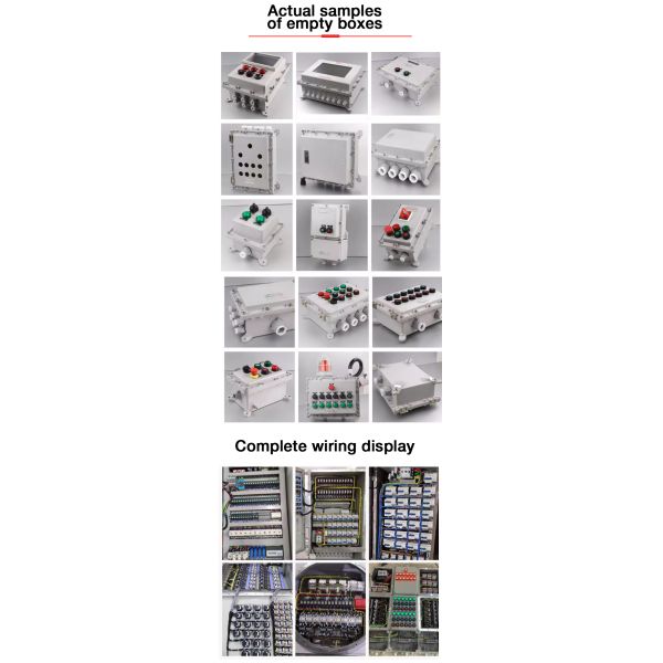 Customizable holes for multi-sized explosion-proof junction boxes