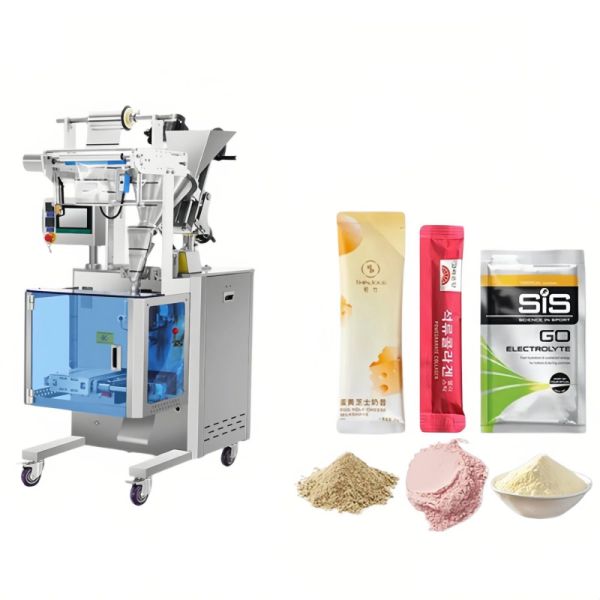Strip Seal Powder Sachet Packaging Machine Fast Vertical Form Fill Seal Machine