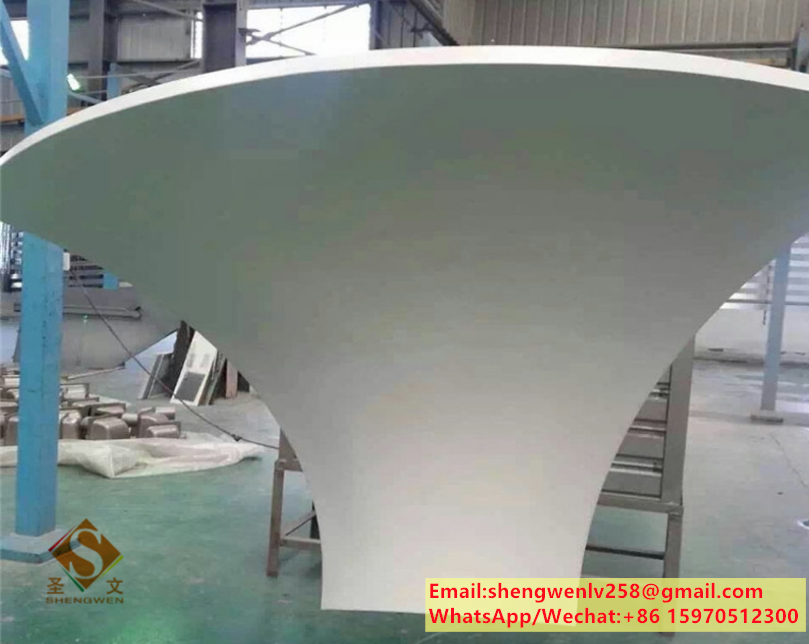 Metal aluminum facade aluminum panels for building facade customized metal sheet 3mm
