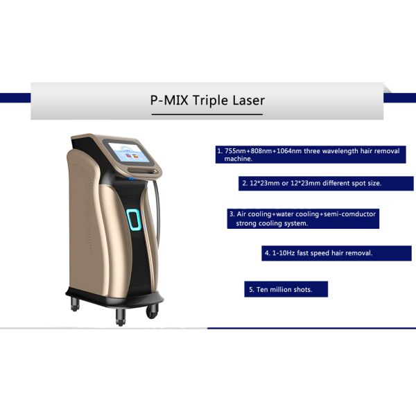 Permanent Diode Laser Hair Removal Machine , Hair Removing Laser Machine