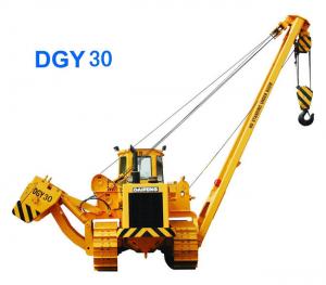 Buy cheap Energy Conservation Road Construction Machinery Pipe Crane Rated Loading Capacity 25 Ton product