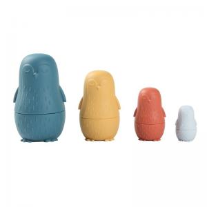 Buy cheap Baby Toys Bpa Free Teether Customized Montessori Russia Silicone Nesting Doll product