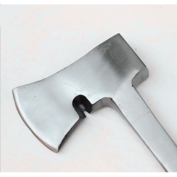 500g stee Axe(XL0144), polishing surface and rubber tube handle, durable and safe hand cutting tools