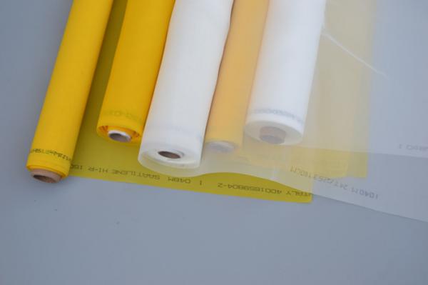 Quality Large Capability Polyester Silk Screen Printing Mesh Good Stability1 - 3.65m Width for sale
