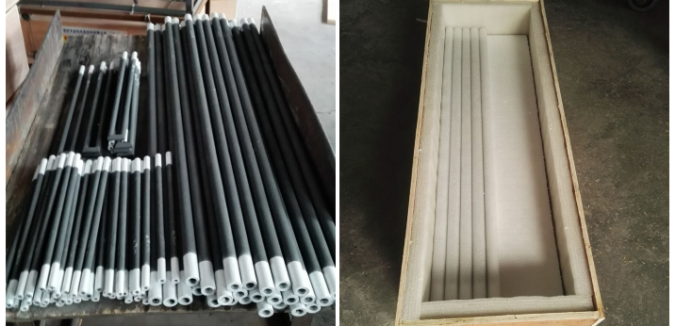 U, W, I Type Silicon Carbide (SiC) Heating Elements with 1625°C Operating Temperature and Oxidation Resistance for High Temperature Furnaces