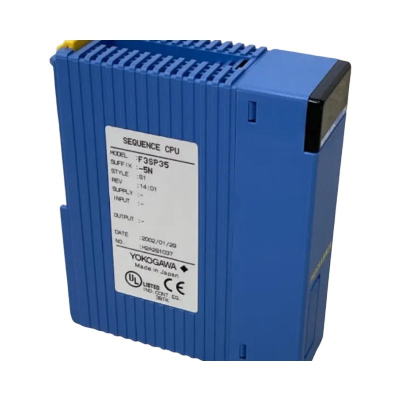 Yokogawa F3SP35-5NS1 High-Performance Sequence CPU Module for FA-M3 PLC Systems