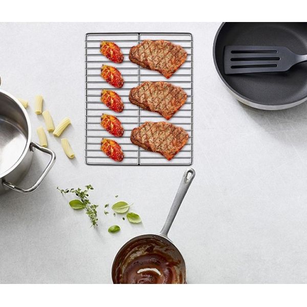 Stainless Steel 304 BBQ Grill Mesh Non Stick Heat Resistant