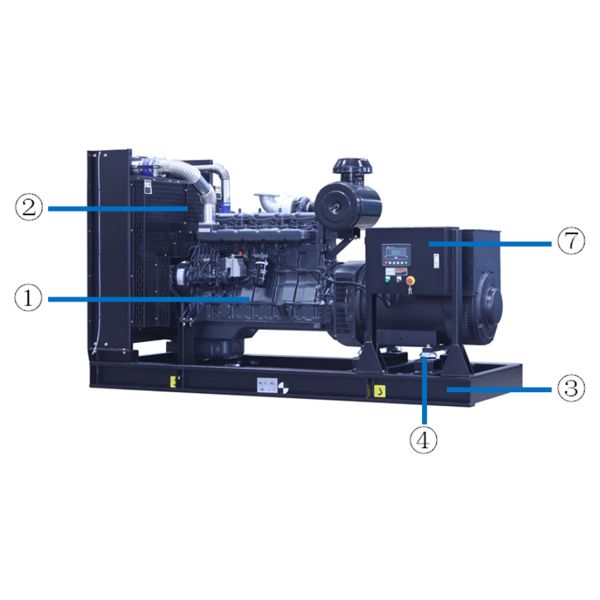60 Kw 80 Kw Large Chinese Diesel Generator Single Phase 200A YUCHAI