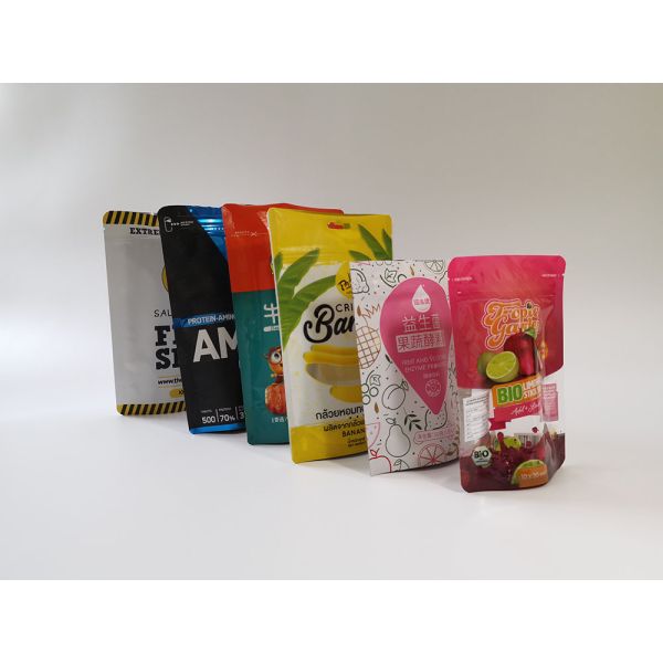 Custom Chocolate External Printed Pouches Printed Food Packaging Pouches With ks