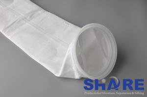 China Swimming Pool Sewn PTFE Micron Rated Filter Bags 0.5um on sale