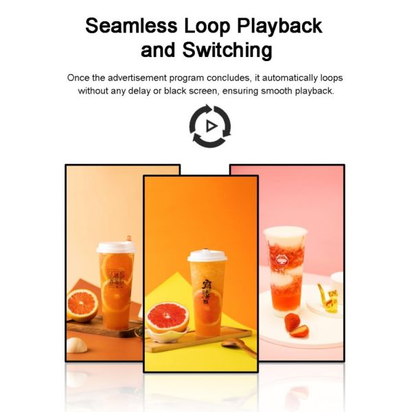 8 Array Mic 75 Inch Vertical Interactive Totem LCD Advertising Display With Android Operating System