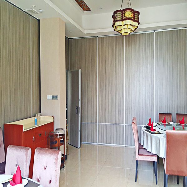 Folding Removable Sound Insulation MDF Partition Wall For Wedding Hall