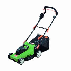 Buy cheap Garden Tools 35cm Smart Metal Lawn Mower 1400W With Anti - Vibration System product