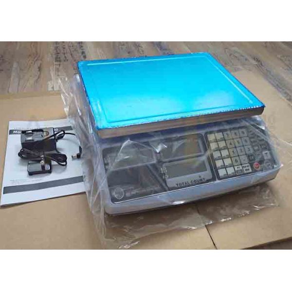 LCD 12V 1A RS232 SS 30kg Electronic Weighing Scale