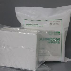 China 4*4 400pcs 110g  Microfiber Cleaning Dustfree Cloth 100% Polyester Cleanroom Wiper on sale