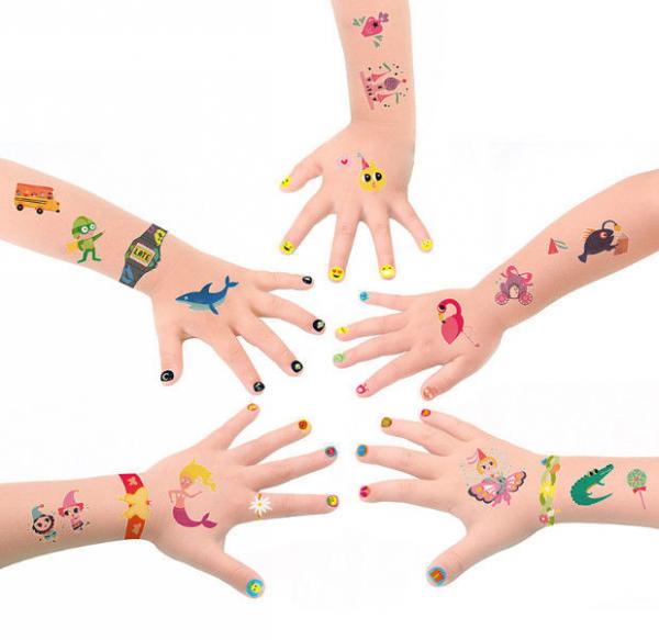 Quality Waterproof Childrens Transfer Tattoos , Childrens Temporary Tattoos Easy Remove for sale