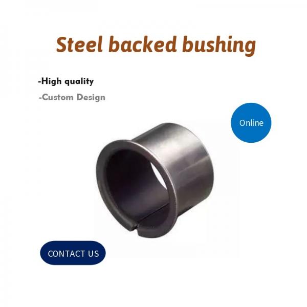 Quality Custom Designed & Manufactured Bearings and Bushings Steel Journal Valve Split Bushes Fiber PTFE Glide for sale