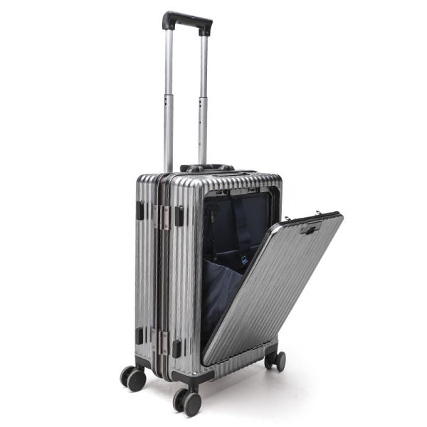 20 Inch Front Open Multi-Function Large Capacity PC Luggage TSA Lock
