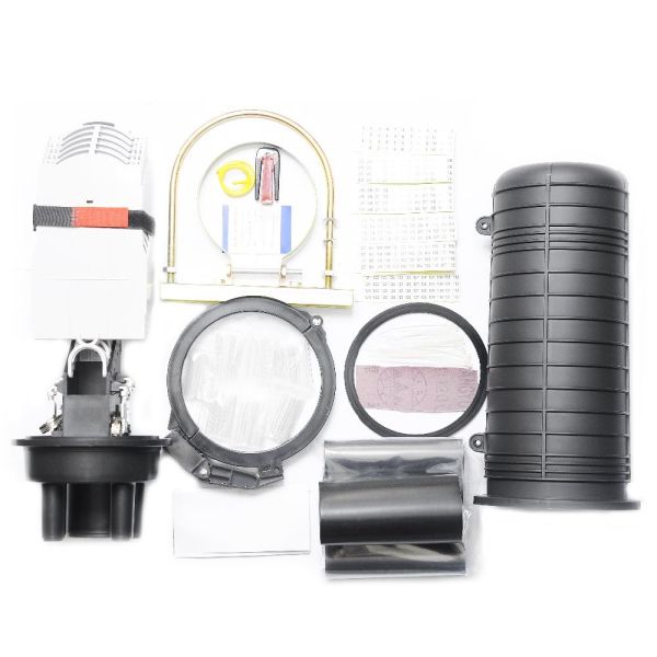 IP68 Aerial Fiber Optic Cable Splice Closure Joint Box Dome Type 144Core