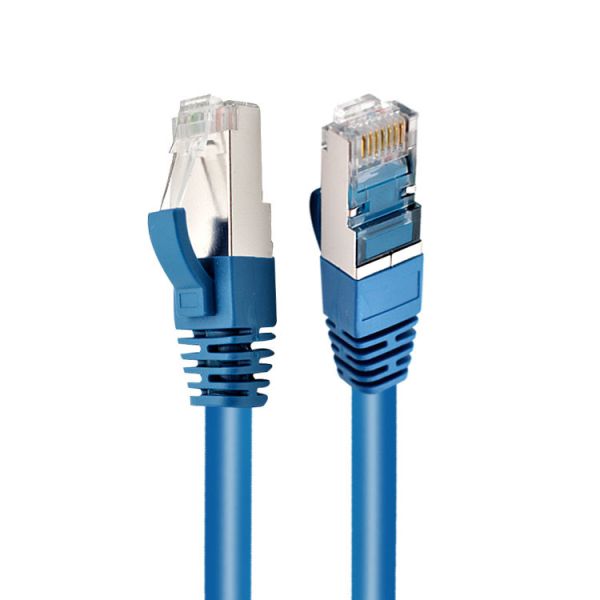 RJ45 SFTP Shielded Cat 6 Network Patch Cord Plug With Molding Boot