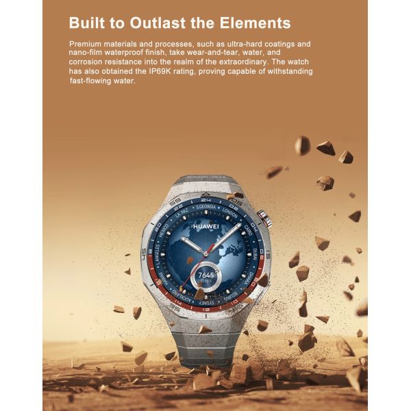 WATCH GT 5 Pro Smart Watch AMOLED Color Screen Sports Tracker Health Monitor Wristwatch up to 2-Week Battery Life