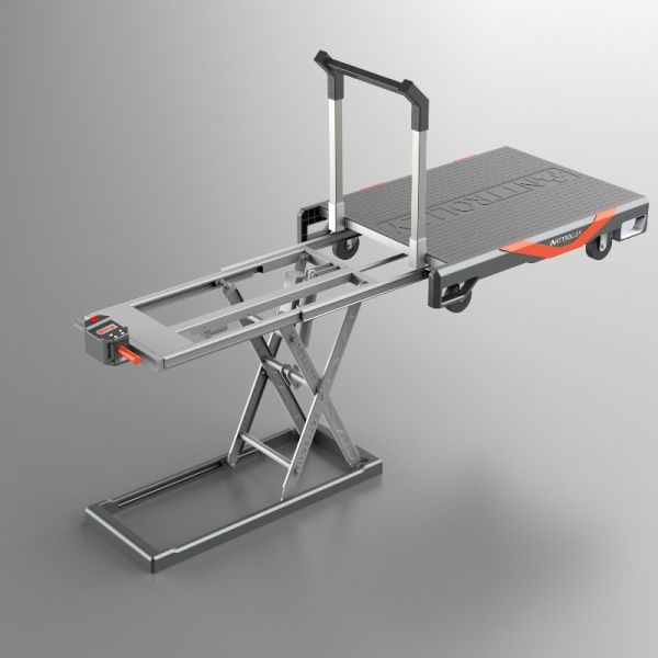 1m-12m Flexible Small Hydraulic Platform Elevating Hand Cart OEM