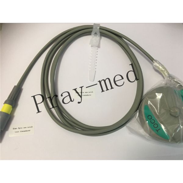 Fetal Monitoring Ultrasound Transducer Probe Edan Cadence II F6 / F9 Toco Transducer