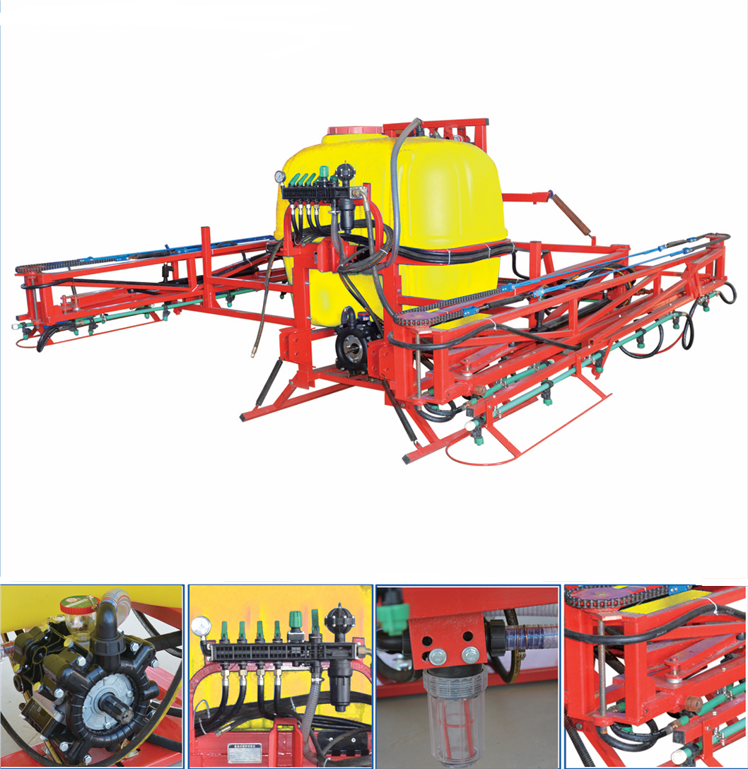CE Certificate with Agricultural Machinery of Sprayers Hydraulic Boom Sprayer 200L-1000L