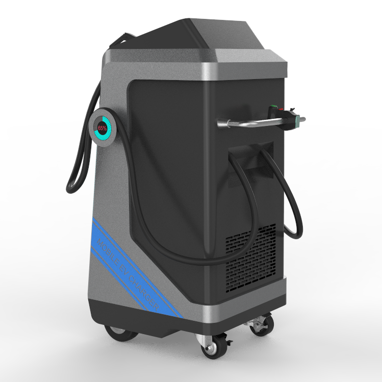 80KW Mobile Electric Vehicle Charging CCS1 / CCS2 Mobile DC Fast Charger