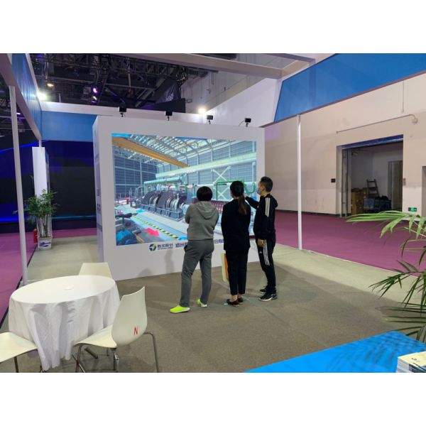 Polarized Light Indoor 3D LED Video Wall Display Panel Virtual Stereo Display Screen