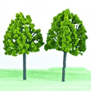 Buy cheap HO scale Architectural model Plastic trees, street model trees product