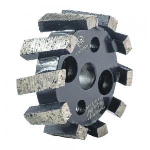 China Stone Grinding CNC Standard And Continuous Stubbing Wheel For Grinding Stone Slab Tools 20mm Thickness on sale