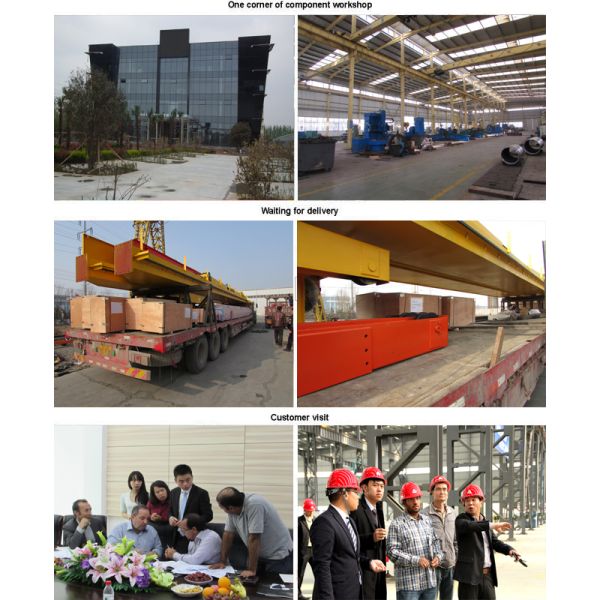 Yuantai Famous electric double girder Gantry Crane Without Overhanging