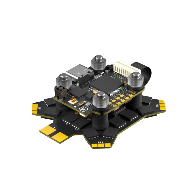 Iflight Borg 5S RX Flight Controller 60R 60RS 4-IN-1 ESC 3-8S FC Stack Built-In ELRS 2.4GHz Receiver for Racing Fpv Drone Parts