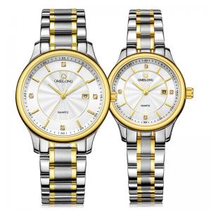Buy cheap Miyota Quartz Movement Watch Stainless Steel Couple Wrist Watch product