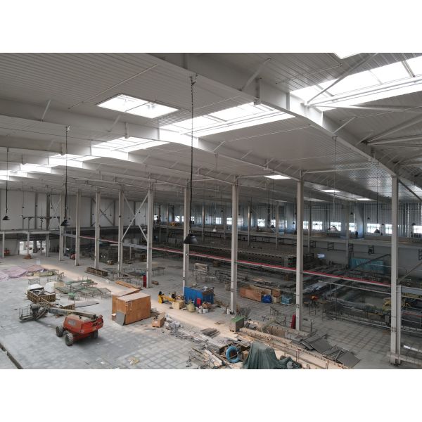 Prefabricated Light Steel Frame Buildings Food Processing Workshop Construction Buildings