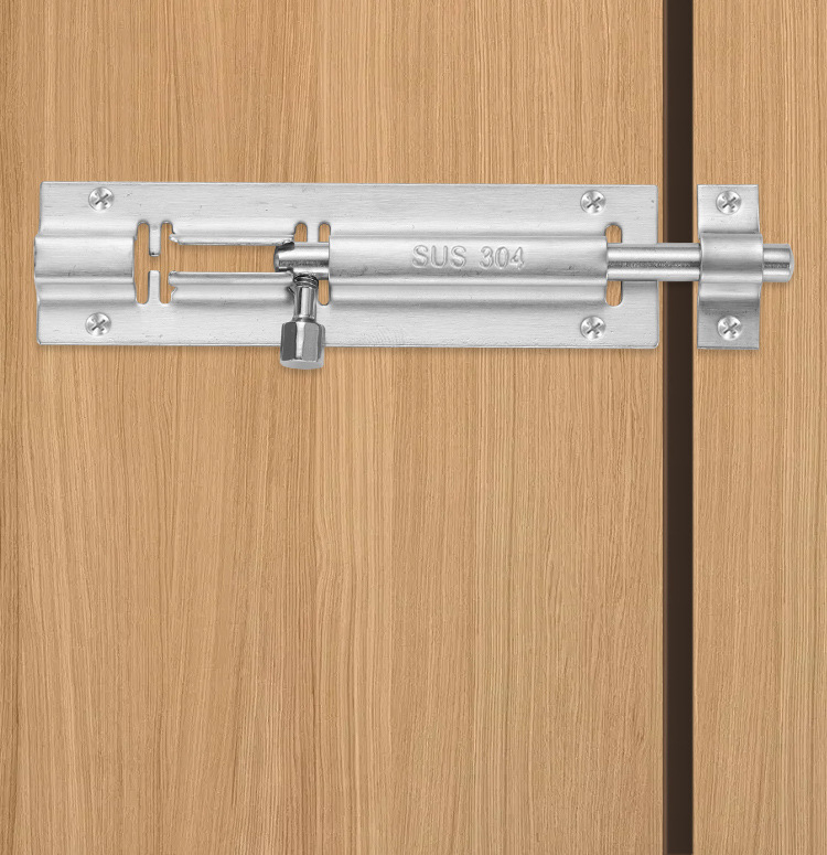 Stainless Steel Small Square Thickened Fully Threaded Phillips Drive Door Latch Lock Wooden Door Window Furniture Bolts