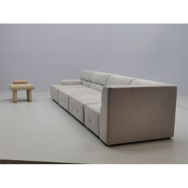Modern Style Living Room Sectional Sofas Thick Fabrics Luxury Furniture
