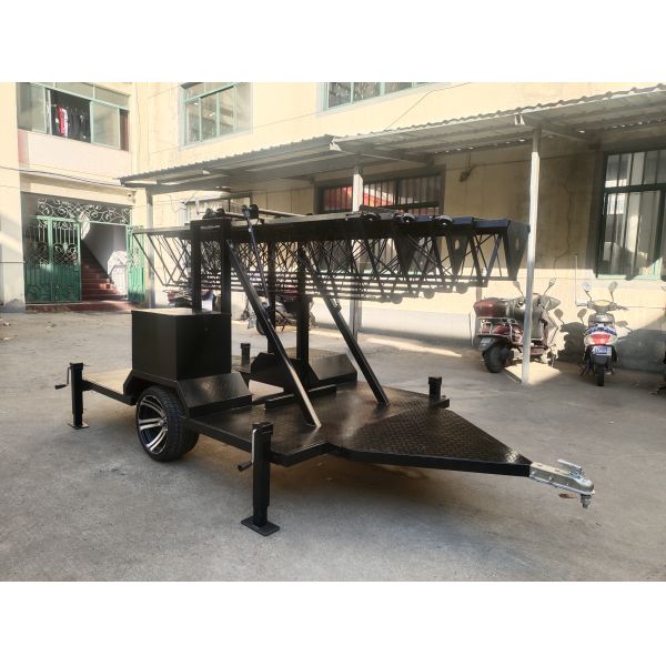 Cellular Service Tower Portable Cell Tower 10m COW Cell On Wheels Telescoping Tower