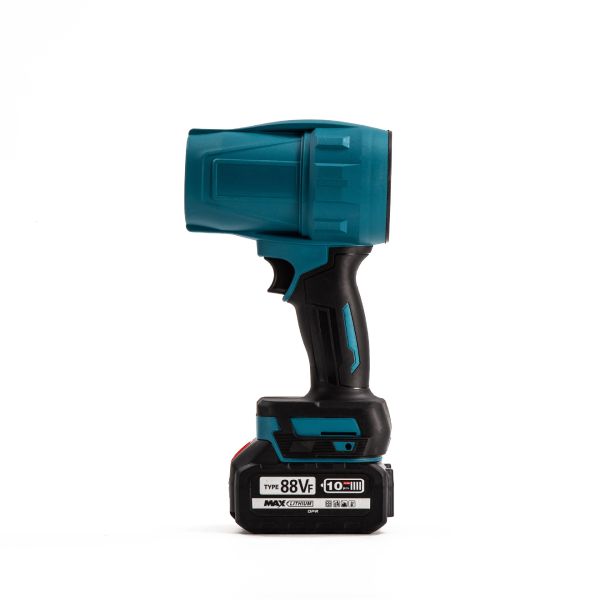 Industrial 21V Lithium Battery Powered High-Power Air Compressor Rechargeable Violent Fan for Car Wash DIY Cordless Blower